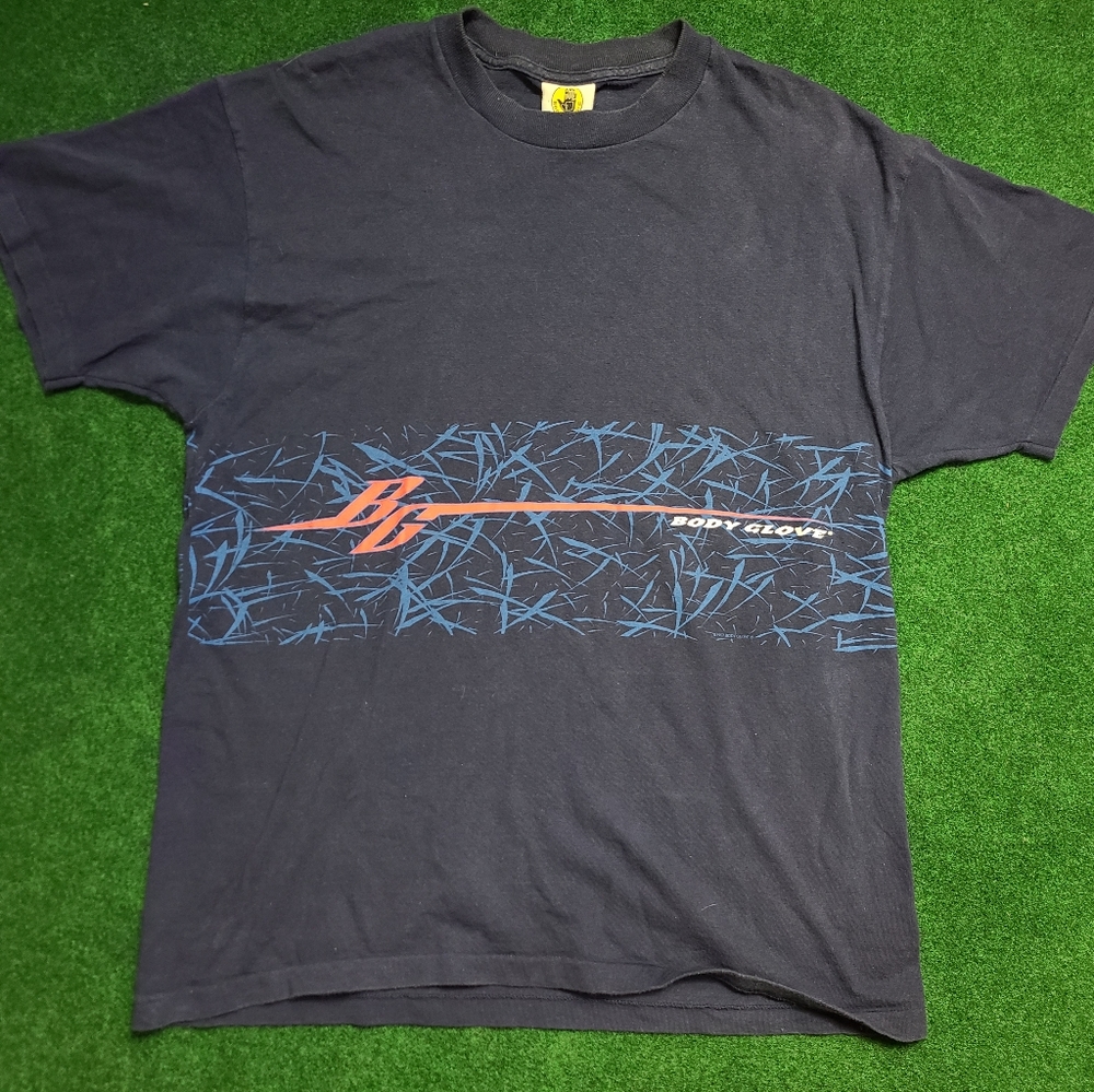 Vintage Body Glove T Shirt 1997 Double Sided LG